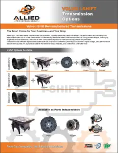 Volvo I-Shift Transmission Purchase Options