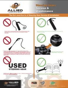 Steering Gear Service Guide - EN
