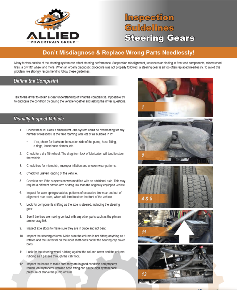 Steering Gears Inspection Guidelines - EN